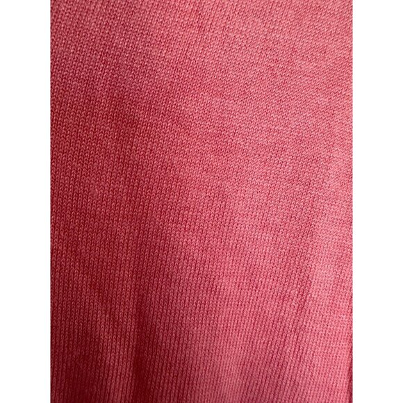 Ann Taylor Coral Collared Pullover 3/4 Sleeve Sweater Medium NEW Office Career - Picture 7 of 7